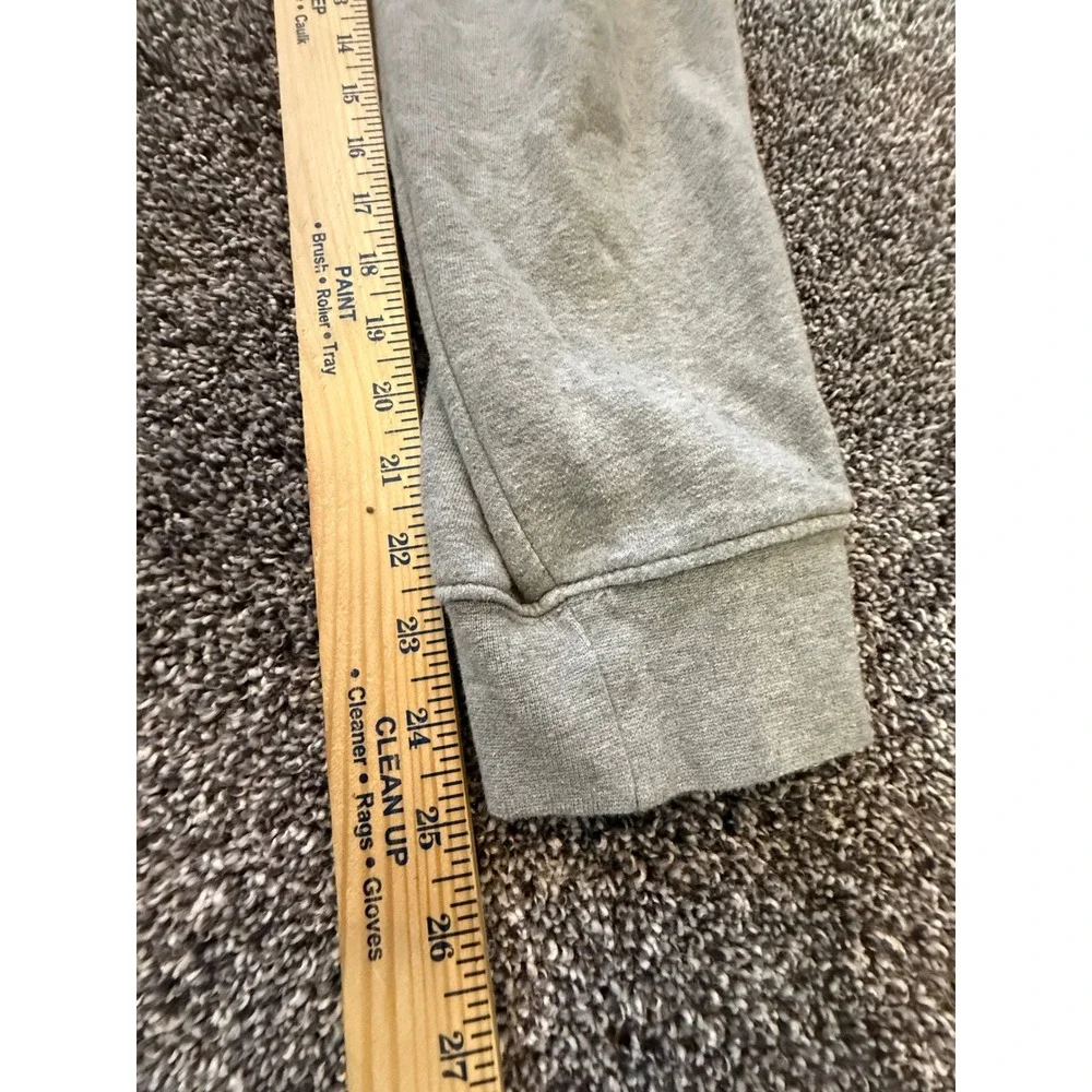 Nike Just Do It Fleece Joggers Heather Grey Multi Color Logo Sweatpants SS9